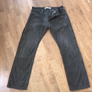 Levi's 514 Slim Straight Corduroy Pants